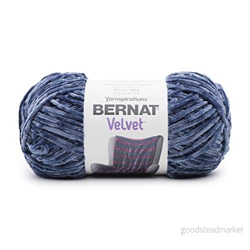Bernat Velvet Yarn Indigo 161032 32007 57355430365