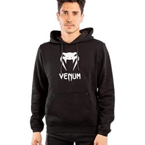 Venum Klassisk huvtröja för män, svart XL sweatshirts, X Large 3611441629018 Venum Klassisk huvtröja för män, svart XL sweatshirts, X Large 3611441629018