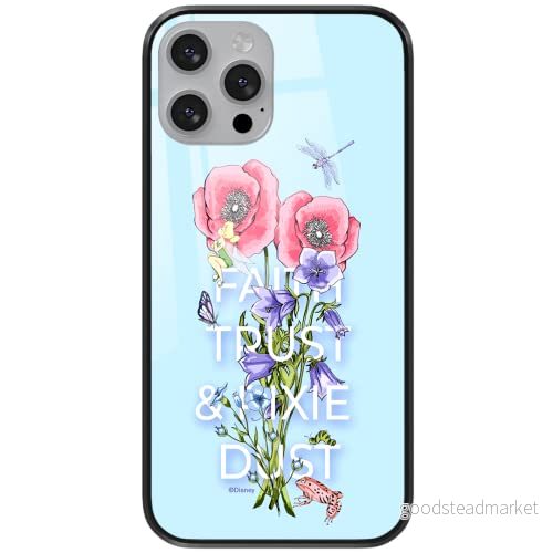 ERT GROUP mobiltelefonfodral för Apple Iphone 11 originalt och officiellt licensierat Disney mönster Tinker Bell 003 tillverkad av härdat glas, optimalt anpassat till mobilens form, skyddsfodral 5904805666582