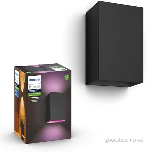 Philips Hue Resonate - Utomhusvägglampa 8718696174388