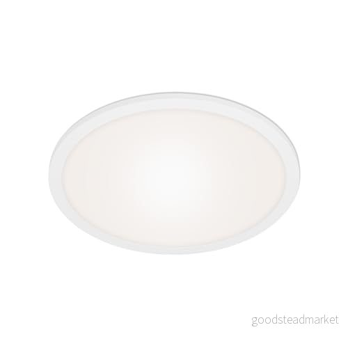 Briloner LED panel Piatto CCT fjärrkontroll, rund, vit 4002707396925
