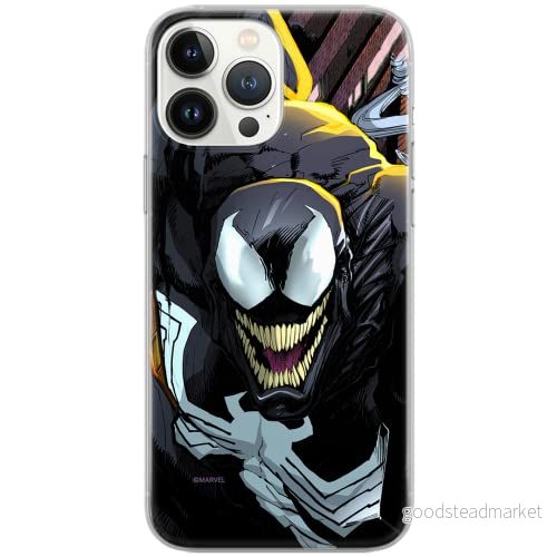 ERT GROUP mobiltelefonfodral för Huawei P30 originalt och officiellt licensierat Marvel mönster Venom 002 Vit optimalt anpassad till formen på mobiltelefonen, fodral tillverkad av TPU plast 5902980275131