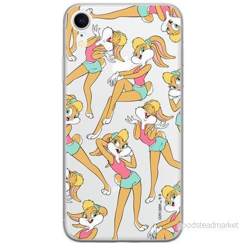 ERT GROUP mobiltelefonfodral för Iphone XR originalt och officiellt licensierat Looney Tunes mönster Lola 003 optimalt anpassad till formen på mobiltelefonen, gedeeltelijk transparant 5905511638436