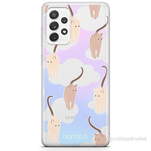 ERT GROUP mobiltelefonfodral för Samsung A33 5G originalt och officiellt licensierat Babaco mönster Cats 015 optimalt anpassad till formen på mobiltelefonen, gedeeltelijk transparant 5905131117908