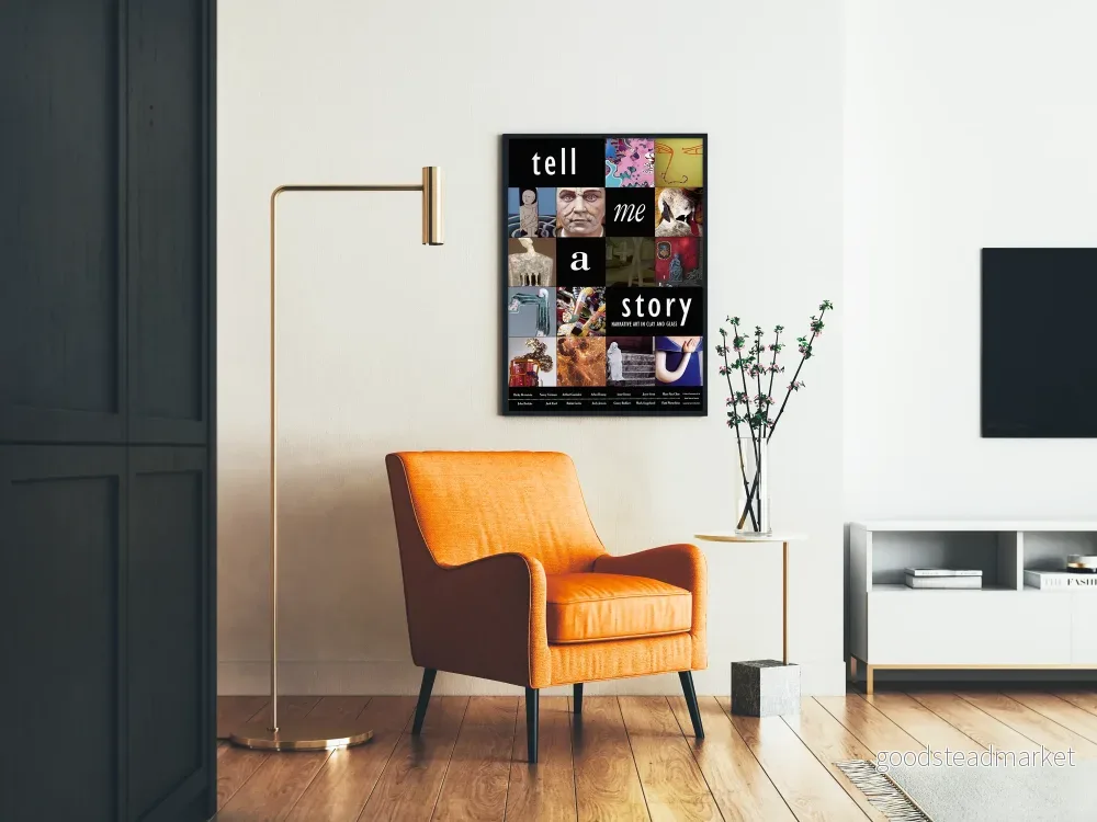 Posters för konstnärlig berättelse i lera och glas - Bild 2