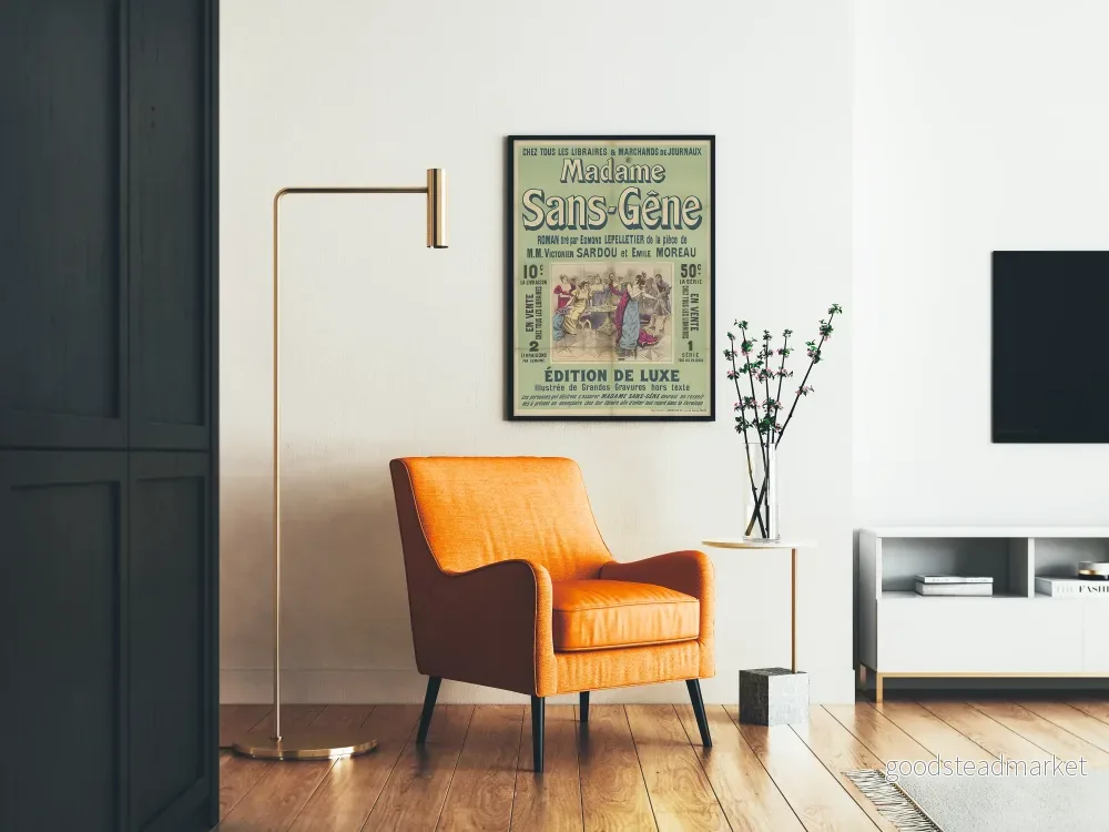 Vintageposter Madame Sans-Gêne lyxutgåva - Bild 2
