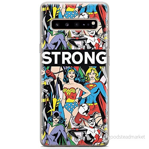ERT GROUP Mobiltelefonskal för Samsung S10 5G original och officiellt licensierat DC mönster Super Girls 003 anpassad till mobiltelefonens form, TPU fodral 5904805505294