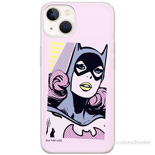 ERT GROUP mobiltelefonfodral för Iphone 13 originalt och officiellt licensierat DC mönster Bat Girl 012 optimalt anpassad till formen på mobiltelefonen, fodral tillverkad av TPU plast 5905131558893