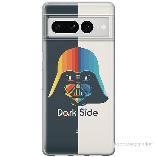 ERT GROUP mobiltelefonfodral för Google PIXEL 7 PRO originalt och officiellt licensierat Star Wars mönster Darth Vader 023 anpassad till formen på mobiltelefonen, fodral tillverkad av TPU plast 5905795166847