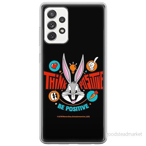 ERT GROUP mobiltelefonfodral för Samsung A53 5G originalt och officiellt licensierat Looney Tunes mönster Bugs 020 optimalt anpassad till formen på mobiltelefonen, fodral tillverkad av TPU plast 5905795084776