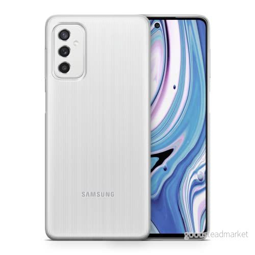 Babaco Premium Clear mobiltelefonfodral för Samsung M52 5G optimalt anpassat till formen på mobiltelefonen, kristallfodral av TPU 5903932895650