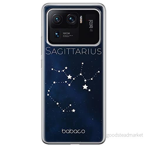 ERT GROUP mobiltelefonfodral för Xiaomi MI 11 ULTRA originalt och officiellt licensierat Babaco mönster Zodiac Constellation 009 anpassad till formen på mobiltelefonen, fodral tillverkad av TPU plast 5903932714289
