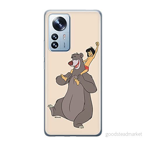 ERT GROUP mobiltelefonfodral för Xiaomi 12 PRO originalt och officiellt licensierat Disney mönster Jungle Book 002 optimalt anpassad till formen på mobiltelefonen, fodral tillverkad av TPU plast 5905511528553