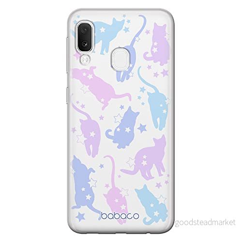 ERT GROUP mobiltelefonfodral för Samsung A20e originalt och officiellt licensierat Babaco mönster Cats 016 optimalt anpassad till formen på mobiltelefonen, fodral tillverkad av TPU plast 5905131098900