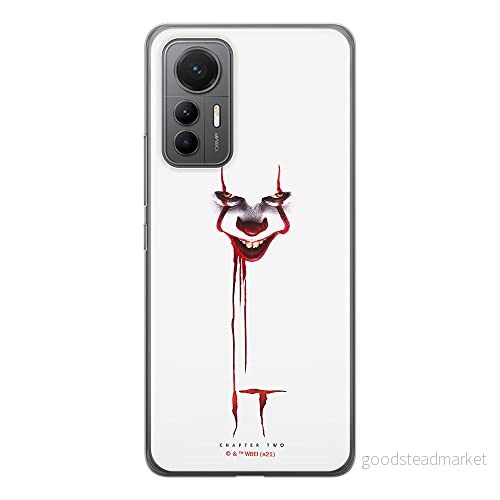 ERT GROUP mobiltelefonfodral för Xiaomi 12 LITE originalt och officiellt licensierat Horror mönster It 024 optimalt anpassad till formen på mobiltelefonen, fodral tillverkad av TPU plast 5905511512941