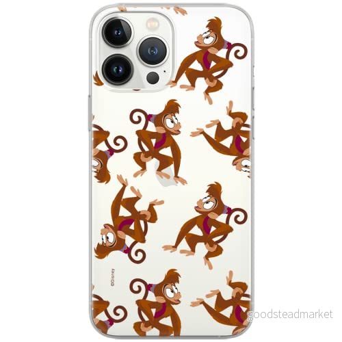 ERT GROUP mobiltelefonfodral för Xiaomi Redmi Note 11 Pro 5G/11 4G originalt och officiellt licensierat Disney mönster Abu 001, gedeeltelijk transparant 5904805629310