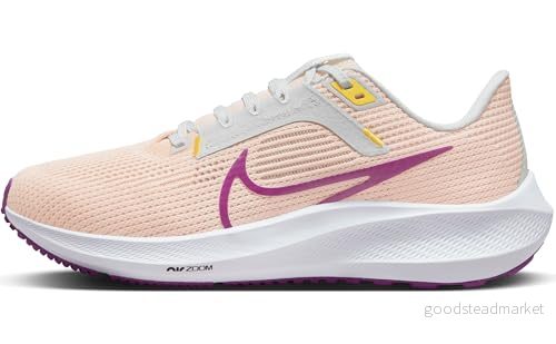 Nike W Air Zoom Pegasus 40, damsneakers, Guava Ice Levande Lila Amber Brown, 35.5 EU 196607700051