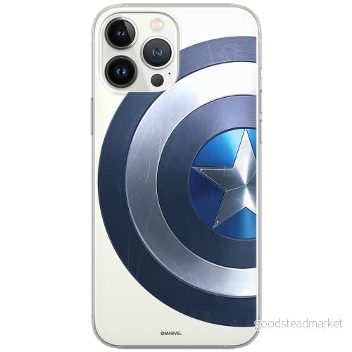 ERT GROUP mobiltelefonfodral för Samsung A13 4G originalt och officiellt licensierat Marvel mönster Captain America 006 optimalt anpassad till formen på mobiltelefonen, gedeeltelijk transparant 5904805540912