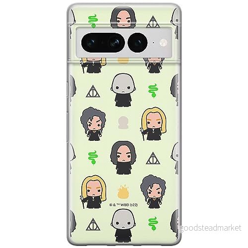 ERT GROUP mobiltelefonfodral för Google PIXEL 7 PRO originalt och officiellt licensierat Harry Potter mönster 246 optimalt anpassad till formen på mobiltelefonen, fodral tillverkad av TPU plast 5905795173975