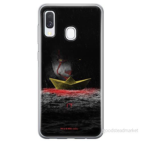 ERT GROUP mobiltelefonfodral för Samsung A40 originalt och officiellt licensierat Horror mönster It 002 optimalt anpassad till formen på mobiltelefonen, fodral tillverkad av TPU plast 5905131948069
