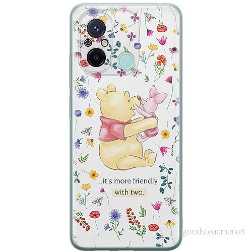 ERT GROUP mobiltelefonfodral för Xiaomi REDMI 12C/ 11A originalt och officiellt licensierat Disney mönster Winnie the Pooh & Friends 030, fodral tillverkad av TPU plast 5905511836979