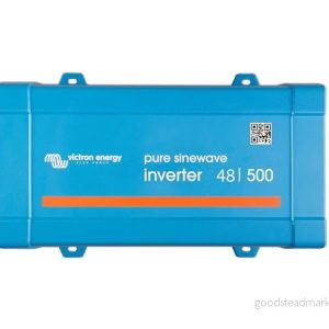 Victron Energy 500VA 48-Volt 230V AC Ren Sinusvågväxelriktare (Schuko) 8719076023876 Victron Energy 500VA 48-Volt 230V AC Ren Sinusvågväxelriktare (Schuko) 8719076023876