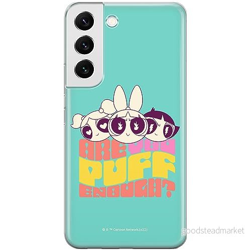 ERT GROUP mobiltelefonfodral för Samsung S22 PLUS originalt och officiellt licensierat The Powerpuff Girls mönster 043, fodral tillverkad av TPU plast 5905511986896