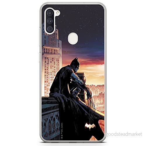ERT GROUP mobiltelefonfodral för Samsung A11 / M11 originalt och officiellt licensierat DC mönster Batman 060 optimalt anpassad till formen på mobiltelefonen, fodral tillverkad av TPU plast 5905131532244