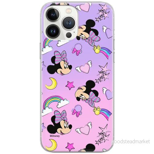 ERT GROUP mobiltelefonfodral för Huawei P30 originalt och officiellt licensierat Disney mönster Minnie 031 Vit optimalt anpassad till formen på mobiltelefonen, fodral tillverkad av TPU plast 5902980126921