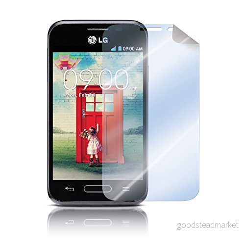 Celly osynligt skyddande film skärmskydd för LG L40 (paket med 2) 8021735095248