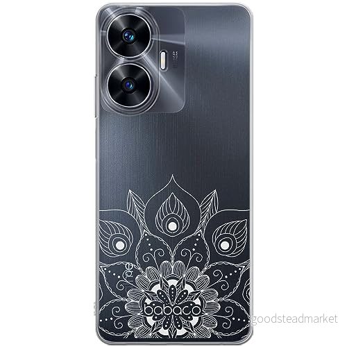 ERT GROUP mobiltelefonfodral för Realme C55 originalt och officiellt licensierat Babaco mönster Mandalas 008 optimalt anpassad till formen på mobiltelefonen, fodral tillverkad av TPU plast 5905511866457