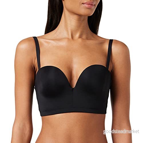 Wonderbra dam ultimat rygglös BH, Svart, 75E 3608852110341