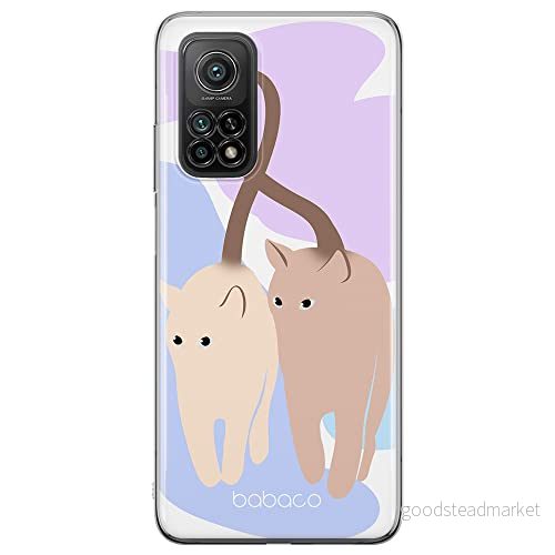 ERT GROUP mobiltelefonfodral för Xiaomi MI 10T 5G / PRO originalt och officiellt licensierat Babaco mönster Cats 013 anpassad till formen på mobiltelefonen, fodral tillverkad av TPU plast 5905131108944