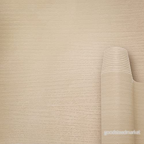 Awnic självhäftande film, träutseende, möbelfolie, folie, möbler, träådring, PVC vattentät för dekoration, bordsskiva, skåp, naturligt träkorn 40 x 300 cm 769293349790