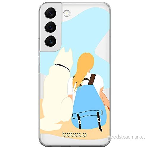 ERT GROUP mobiltelefonfodral för Samsung S22 originalt och officiellt licensierat Babaco mönster Dogs 003 optimalt anpassad till formen på mobiltelefonen, gedeeltelijk transparant 5905131014931