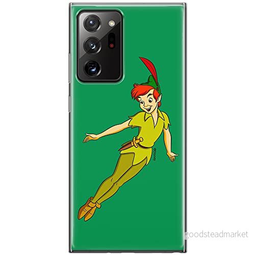ERT GROUP mobiltelefonfodral för Samsung GALAXY NOTE 20 ULTRA originalt och officiellt licensierat Disney mönster Peter Pan 001 anpassad till formen på mobiltelefonen, fodral tillverkad av TPU plast 5905131147035