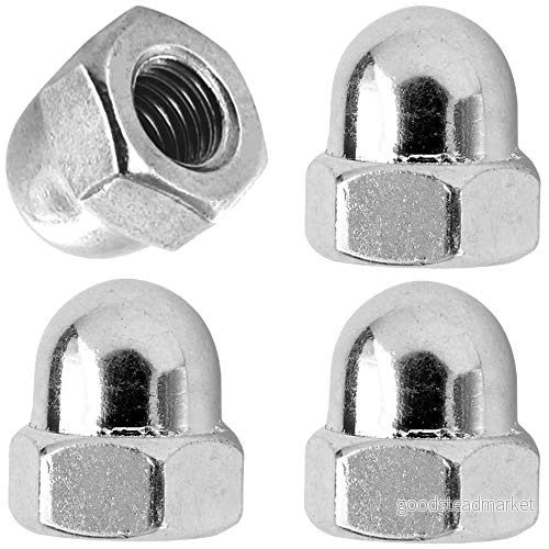 Cyclingcolors 4X BORGNE Wheel ECROU Steel M9x1 M10x1 5/16 tum 3/8 framsida DIY cykel (M9x1 (inte fin)) 3701260858352