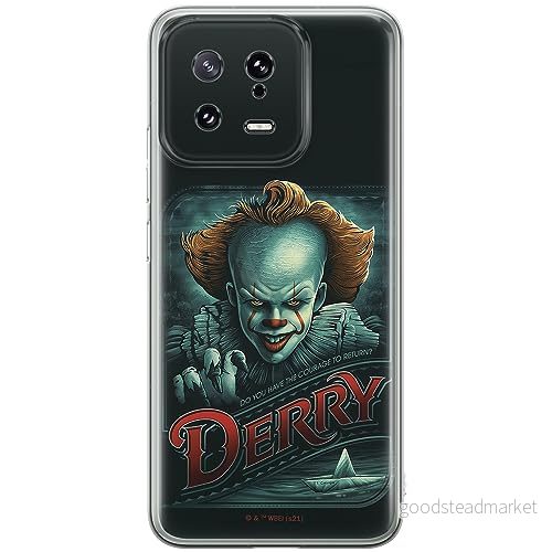 ERT GROUP mobiltelefonfodral för Xiaomi 13 originalt och officiellt licensierat Horror mönster It 021 optimalt anpassad till formen på mobiltelefonen, fodral tillverkad av TPU plast 5905511908362