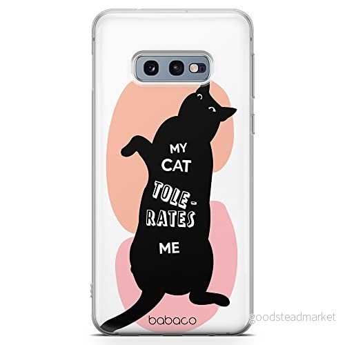 ERT GROUP mobiltelefonfodral för Samsung S10e originalt och officiellt licensierat Babaco mönster Cats 003 optimalt anpassad till formen på mobiltelefonen, fodral tillverkad av TPU plast 5905131063274