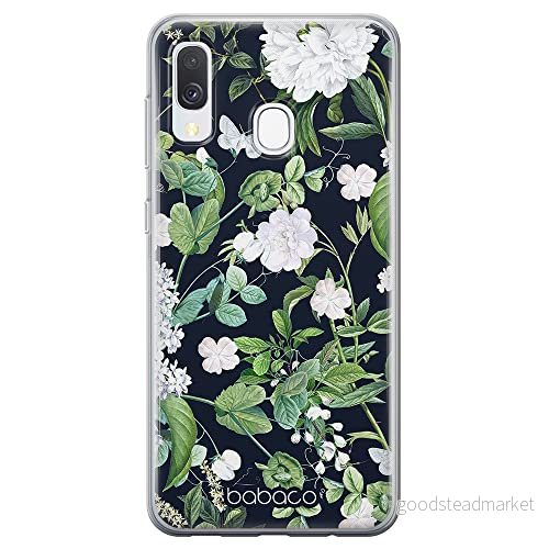 ERT GROUP mobiltelefonfodral för Samsung A40 originalt och officiellt licensierat Babaco mönster Flowers 034 optimalt anpassad till formen på mobiltelefonen, fodral tillverkad av TPU plast 5905131289797