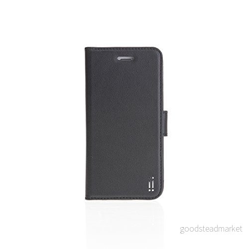 aiino Bolet B Case, skyddsfodral för Huawei P9 Lite, med stativ och magnetisk stängning svart 8054619880890