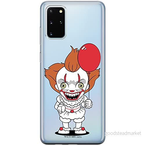 ERT GROUP mobiltelefonfodral för Samsung S20 PLUS / S11 originalt och officiellt licensierat Horror mönster It 006 optimalt anpassad till formen på mobiltelefonen, gedeeltelijk transparant 5905131957481