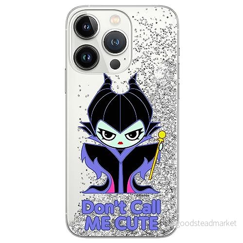 ERT GROUP mobiltelefonfodral för Apple Iphone 13 PRO MAX originalt och officiellt licensierat Disney mönster Maleficent 003 optimalt anpassad till formen på mobiltelefonen, med glitter overflow effekt 5905131483539