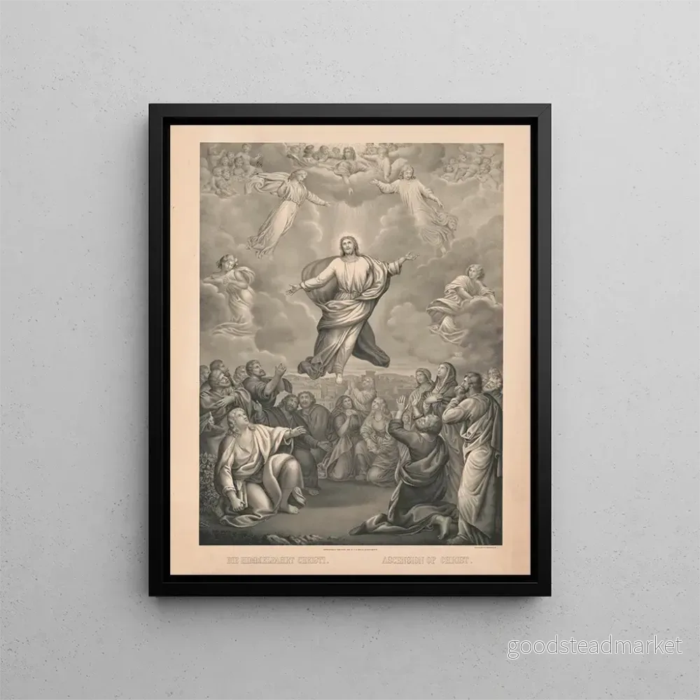 Målning Ascension du Christ – Beck Pauli Lith | Konsttryck