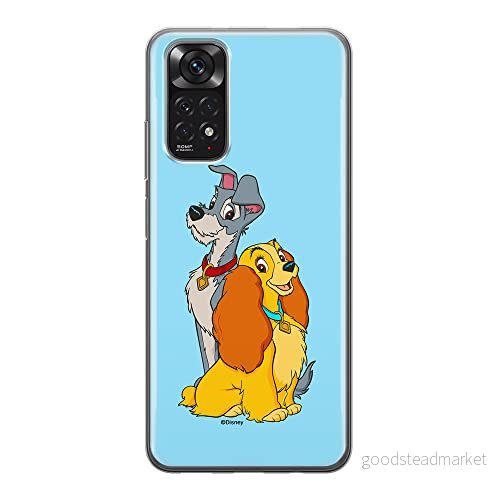 ERT GROUP mobiltelefonfodral för Xiaomi REDMI NOTE 11S 4G / 11 originalt och officiellt licensierat Disney mönster Lady and the Tramp 003, fodral tillverkad av TPU plast 5905511567408