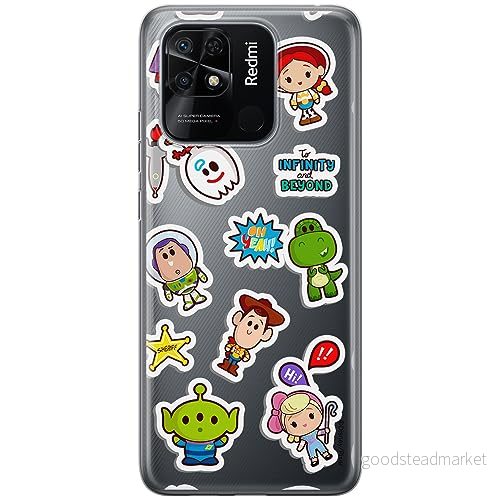 ERT GROUP mobiltelefonfodral för Xiaomi REDMI 10C originalt och officiellt licensierat Disney mönster Toy Story 015 optimalt anpassad till formen på mobiltelefonen, gedeeltelijk transparant 5905795048976