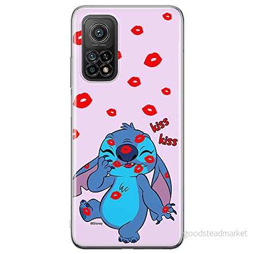ERT GROUP mobiltelefonfodral för Xiaomi MI 10 LITE originalt och officiellt licensierat Disney mönster Stitch 017 optimalt anpassad till formen på mobiltelefonen, fodral tillverkad av TPU plast 5905131221667