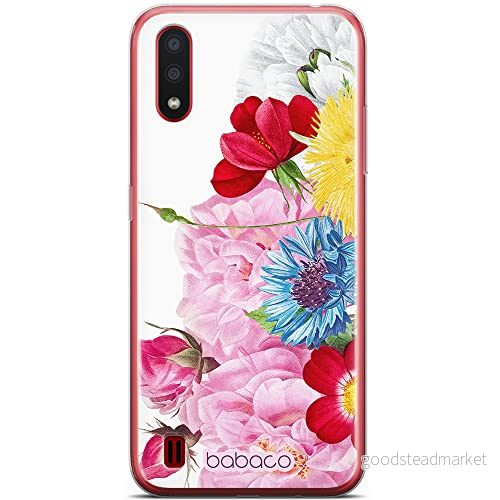 ERT GROUP mobiltelefonfodral för Samsung A01 originalt och officiellt licensierat Babaco mönster Flowers 056 optimalt anpassad till formen på mobiltelefonen, fodral tillverkad av TPU plast 5905131357939