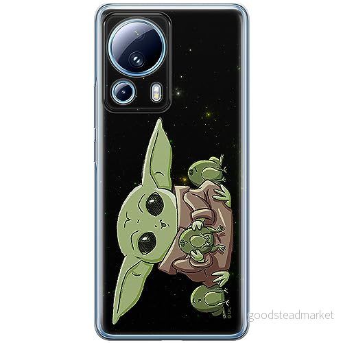 ERT GROUP mobiltelefonfodral för Xiaomi 13 LITE/CIVI 2 originalt och officiellt licensierat Star Wars mönster Baby Yoda 014 anpassad till formen på mobiltelefonen, fodral tillverkad av TPU plast 5905511923563