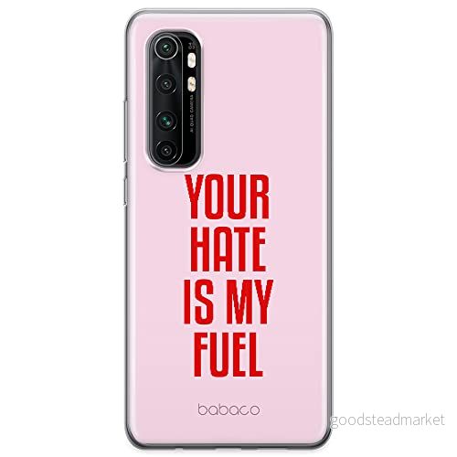 ERT GROUP mobiltelefonfodral för Xiaomi MI NOTE 10 Lite originalt och officiellt licensierat Babaco mönster My fuel 003 optimalt anpassad till formen på mobiltelefonen, fodral tillverkad av TPU plast 5903932908268